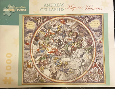 Mapa de los Cielos 1000 Puzzle Andreas Cellarius Obra de Arte Obra de Arte Granada ++ Foto 1 de 4