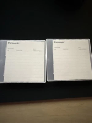 PANASONIC DVD-R для DVD видеокамер 30 мин 1,4 ГБ не запечатанный лот из 2 - Изображение 1 из 4