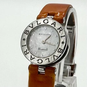 Funktioniert/Batterie ersetzt Bvlgari B Zero One Uhr Shell Zifferblatt Original Gürtel - Bild 1 von 11