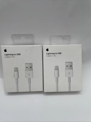 Apple Lightning to USB Charging Cable (1m/3.3ft) - NEW SEALED !!! - Image 1 of 3