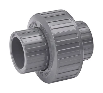 B&K BK Products 164-605 PVC Schedule-80 150 PSI Union 1x1 Socket Dia. in. 5 Pack