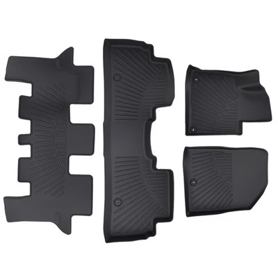 Alfombrillas 3D personalizadas para Kia Sorento 2016-2020 negras TPE aptas para todo tipo de clima Foto 1 de 4