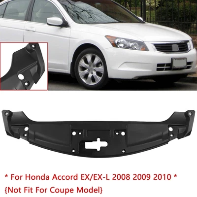 Cubierta de soporte de radiador superior delantera negra para Honda Accord sedán 2008 2009 2010 Foto 1 de 4