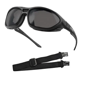 Anti-Fog Safety Motorcycle Riding Sunglasses Foam padded Goggle, Dustproof, W... - Picture 1 of 8