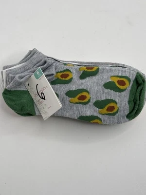 Divertidos calcetines estampados corte bajo para mujer talla 4-10 conjunto de 6 nuevos con etiquetas Foto 1 de 4