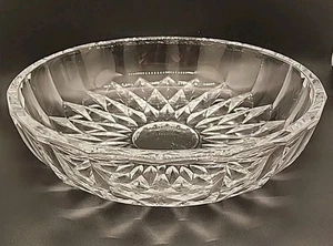 Val St. Lambert Belgium Crystal Bowl, 9 1/2" Diameter x 2 1/2" High - Picture 1 of 7
