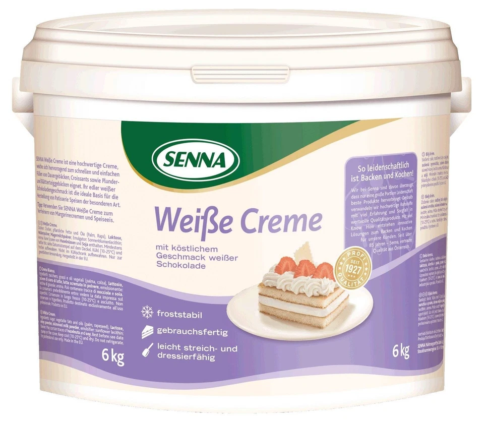 SENNA CREMA BIANCA 6 KG - Immagine 1 di 1