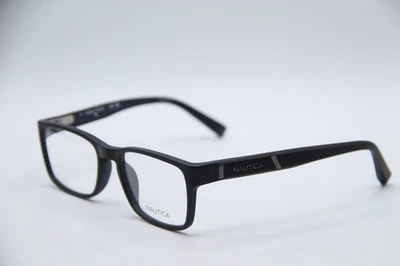 NEW NAUTICA N8108 005 BLACK AUTHENTIC FRAMES EYEGLASSES 54-19 - Image 1 of 4
