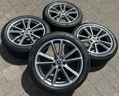 4 ORIGINAL 18" ALU WINTERRÄDER MERCEDES CLS W257 C257 245/45R18 100V A2574010800 - Bild 1 von 4