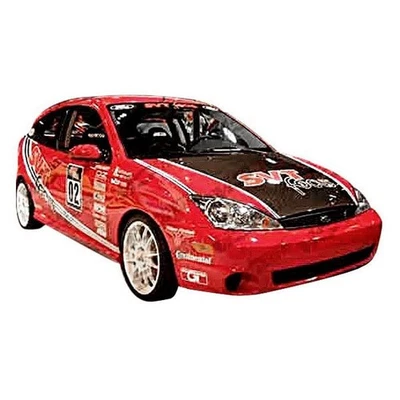 For Ford Focus 2000-2004 VIS Racing 00FDFOC2DOE-010C Carbon Fiber Hood Foto 1 de 2