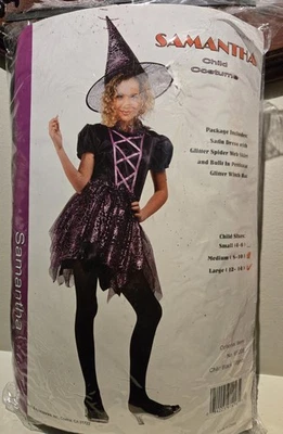 Disfraz de Halloween para niño - Bruja Samantha la Araña Talla 12-14 Foto 1 de 2