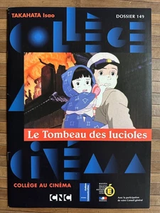Dossier Pédagogique LE TOMBEAU DES LUCIOLES 21x30cm Isao Takahata Akiyuki Nosaka - Picture 1 of 4