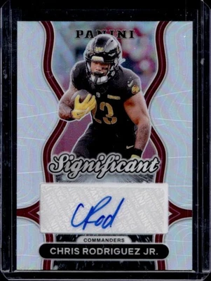 2024 Prizm Chris Rodriguez Jr. Significant Signatures RC Auto #SS-CRJ - Image 1 of 2