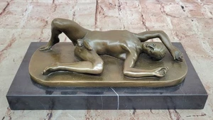 Desnudo masculino musculoso - Estatua gay de bronce - Figura sexy - Venta de obras de arte eróticas - Imagen 1 de 10