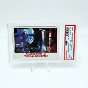 1988 Topps Fright Flicks Alien #40 No Job is Too Big Exterminator PSA 9 Pop 1 - Picture 1 of 3