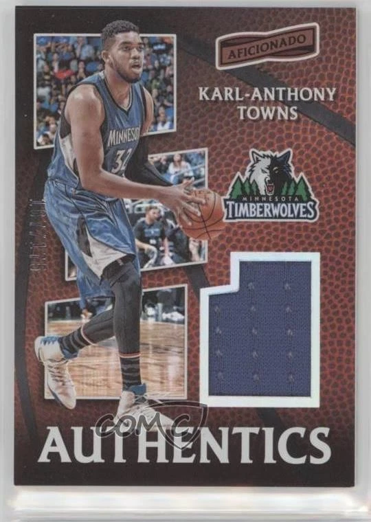 2016-17 Panini Aficionado Authentics /175 Karl-Anthony Towns #14 - Image 1 of 2