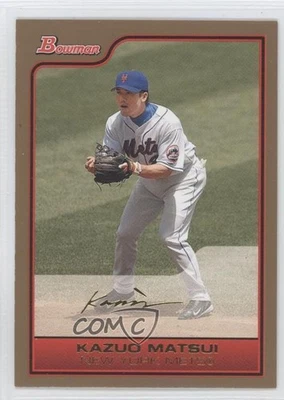 2006 Bowman Gold Kazuo Matsui #53 - Image 1 of 2