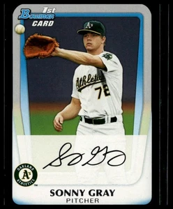 2011 Bowman Draft Picks & Prospects #BDPP35 Sonny Gray Prospects - Picture 1 of 2
