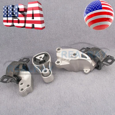 For 2008-2015 Smart Fortwo Right Engine Motor & Transmission Mount Set 3PCS US Foto 1 de 4