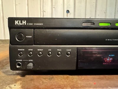 KLH DA1402 5 Disc CD Changer Simultaneous Play and Load System - Image 1 of 4