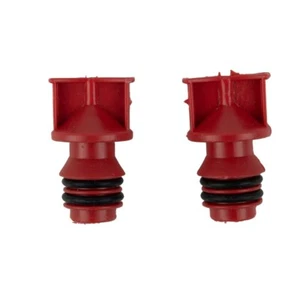 2 un. Tapón respirador de aceite para diapositivas de hilo macho/compresor de aire rojo de 17 mm - Imagen 1 de 22