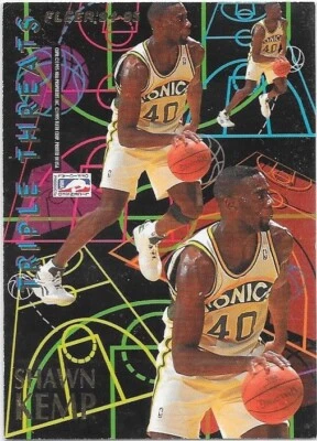 Carte Fleer 1994/95 - Shawn Kemp / David  Robinson - Photo 1/2