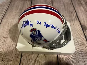James White Signed New England Patriots Mini Helmet - Beckett Witness - Picture 1 of 1