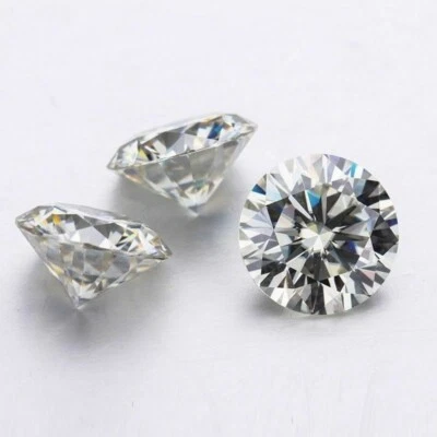 4 MM Lab Grown CVD Diamond 4 Pcs Round Cut Grade D CERTIFIED VVS1 Lot - Image 1 of 4