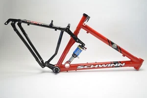 SCHWINN ROCKET 88 26" WHEEL BICYCLE 17" REAR SUSPENSION FRAMESET SID DUAL AIR - Picture 1 of 8