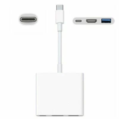 New Apple USB-C Digital AV Multiport Adapter for MacBook A1621 HDMI cable - Image 1 of 3