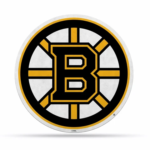 NHL Boston Bruins 18" Die-cut Team Logo Hockey Pennant Fan Cave Cover