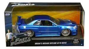 BRIAN'S NISSAN SKYLINE GTR - FAST & FURIOUS RAPIDO Y FURIOSO - Argentina - 1/32 - Picture 1 of 1