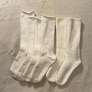 VINTAGE Military Wool Socks, Size 9, 3 Pairs, Used