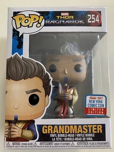 Grandmaster 254 ~ Marvel: Thor Ragnarok ~ Funko Pop Vinyl ~ OFFICIAL 2017 NYCC - Picture 1 of 6