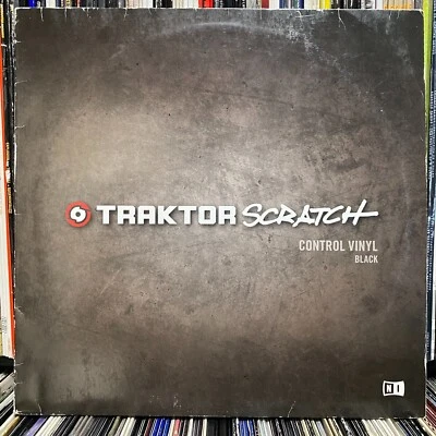 NATIVE INSTRUMENTS TRAKTOR SCRATCH CONTROL VINYL 12" BLACK - 2007 VERSION 001 - Image 1 of 4
