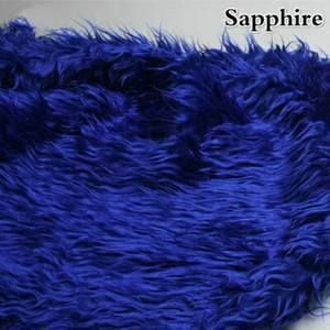 Faux Fur Fabric Furry By Metre for Doll Toy Sofa Cover Fancy Dress DIY Wedding - Picture 1 of 23