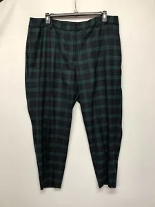 NWT Talbots Women High Waist Hampshire Ankle Straight Leg Pants Size 24W M120 14 - Picture 1 of 17