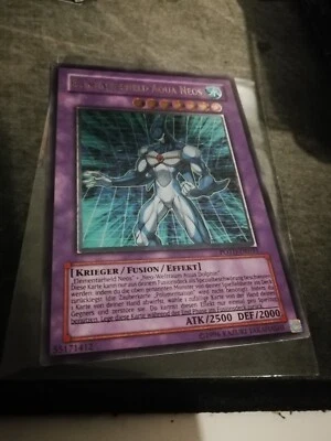 Elementarheld Aqua Neos POTD Ultimate Rare Near Mint Hero Yugioh Dolphin Fusion - Bild 1 von 3