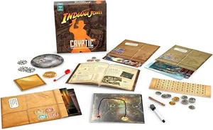 FUNKO GAMES Indiana Jones Cryptic Board Game Solo or Family Play - Picture 1 of 7