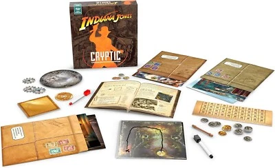 FUNKO GAMES Indiana Jones Cryptic Board Game Solo or Family Play - Image 1 of 4