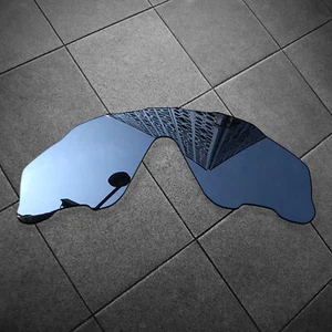 TheoCraft Lenti di ricambio polarizzate nere iridio per Oakley Jawbreaker - Foto 1 di 5