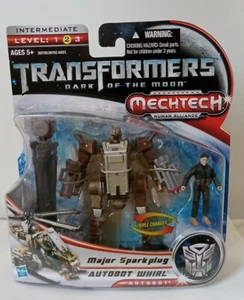 Transformers DOTM Human Alliance Autobot WHIRL & Major Sparkplug 2011 Hasbro NEW - Picture 1 of 2