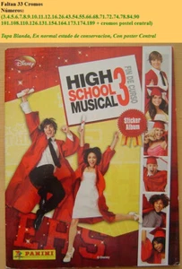 C0103_ALBUM HIGH SCHOOL MUSICAL 3 FIN DE CURSO INCOMPLETO - Imagen 1 de 4