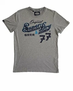 ⚡⚡⚡Vintage Superdry #77 Limited Edition Premium Goods Gray T-shirt - Men's XL⚡⚡⚡ - Picture 1 of 9
