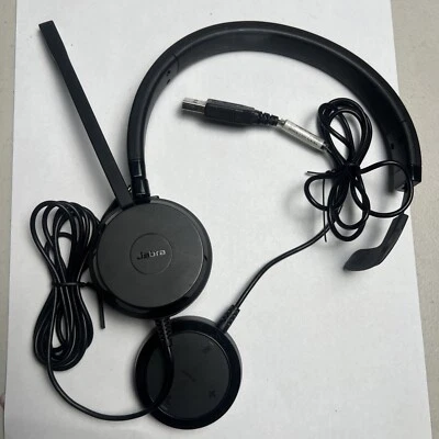 Jabra Evolve 30 II 2  HSC060 MS Wired Headset USB - Image 1 of 4