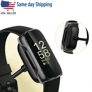 Full Cover Soft Screen Protector Case Cover For Fitbit Inspire/HR/Inspire 2/3 - Picture 1 of 7