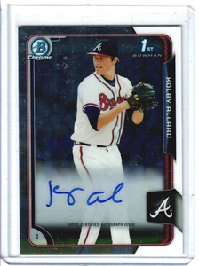 2015 Bowman Chrome Kolby Allard Auto 1st Chrome Qty - Picture 1 of 2