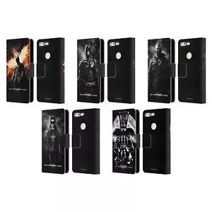 OFFICIAL THE DARK KNIGHT RISES KEY ART LEATHER BOOK CASE FOR GOOGLE PHONES - Picture 1 of 11
