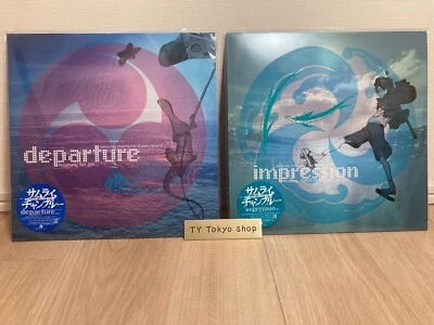 Samurai Champloo Music Record Nujabes Departure impression 12 Vinyl LTD 2LP Set - Image 1 of 4