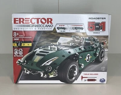 Erector By Meccano Roadster Level 2 Novice *STEAM Curriculum* W/Pull Back Motor - Image 1 of 4